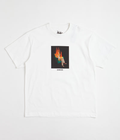 Dancer Burning T-Shirt - White