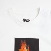 Dancer Burning T-Shirt - White thumbnail