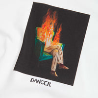 Dancer Burning T-Shirt - White thumbnail