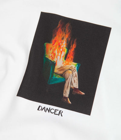 Dancer Burning T-Shirt - White