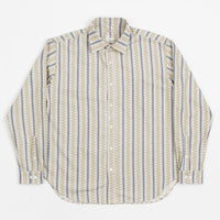 Dancer Danssoni One Pocket Shirt - Sand / Blue Stripes thumbnail