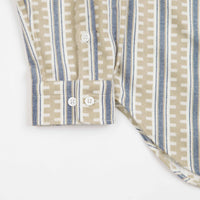 Dancer Danssoni One Pocket Shirt - Sand / Blue Stripes thumbnail