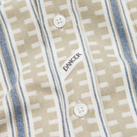 Dancer Danssoni One Pocket Shirt - Sand / Blue Stripes thumbnail