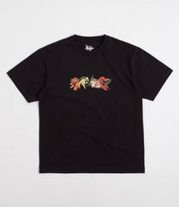 Dancer Dying Flowers T-Shirt - Black