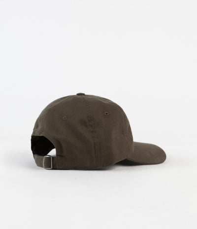 Dancer Embroidered Triple Logo Cap - Dusty Olive