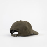 Dancer Logo Flower Sanded Twill Cap  - Army Green thumbnail