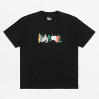 Dancer Mixed Flowers T-Shirt - Black thumbnail