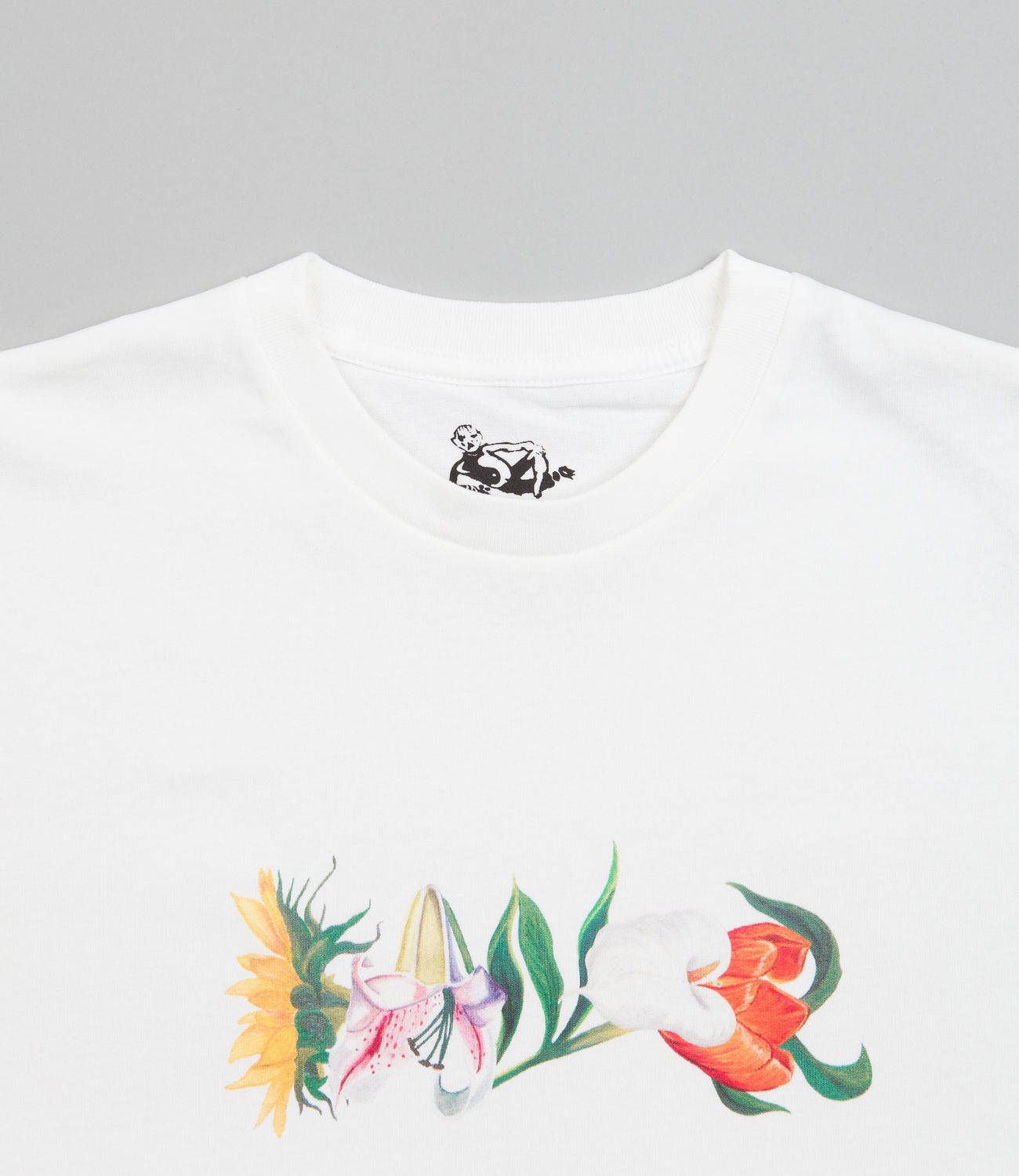 Dancer Mixed Flowers T-Shirt - White | Flatspot