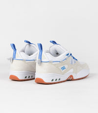 DC x Butter Goods Kalis OG Shoes - White / Blue | Flatspot