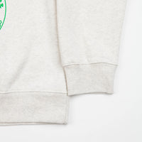 DC x Butter Goods World Crewneck Sweatshirt - Snow Heather thumbnail