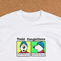 Dear Skating Congelliere Mugshot T-Shirt - White thumbnail