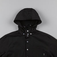 Diamond Blur Woven Pullover Jacket - Black thumbnail