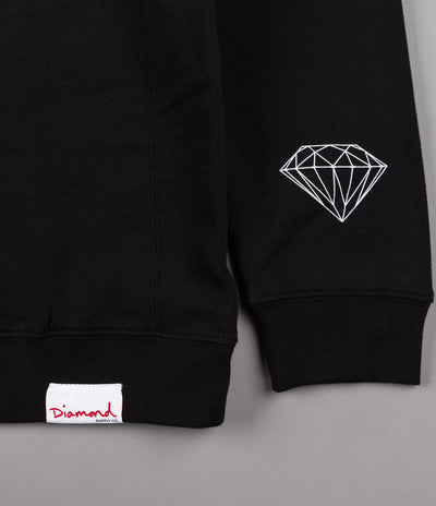 Diamond Brilliant Crewneck Sweatshirt - Black