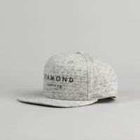 Diamond Snapback Cap - Speckle Grey thumbnail