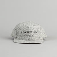 Diamond Snapback Cap - Speckle Grey thumbnail