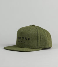 Diamond Snapback Cap - Speckle Olive