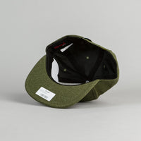 Diamond Snapback Cap - Speckle Olive thumbnail