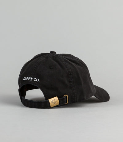 Diamond Sports Strapback Cap - Black