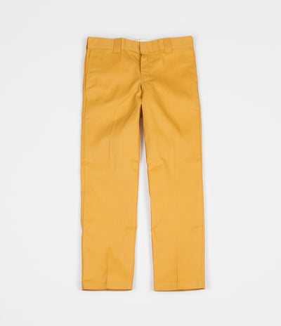 Dickies 873 Slim Straight Work Pants - Dijon