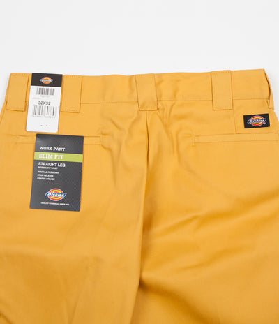 Dickies 873 Slim Straight Work Pants - Dijon