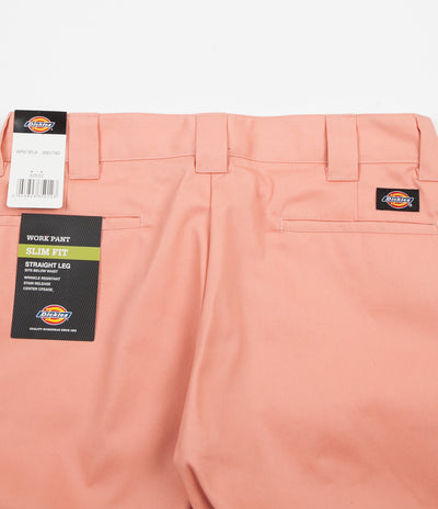 Dickies 873 Slim Straight Work Pants - Flamingo