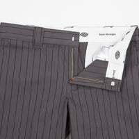 Dickies 873 Stripe Work Pants - Charcoal Grey thumbnail