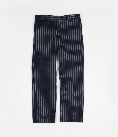 Dickies 873 Stripe Work Pants - Navy Blue