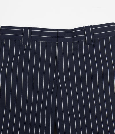 Dickies 873 Stripe Work Pants - Navy Blue