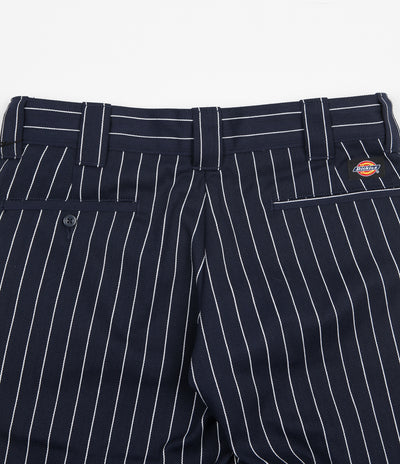 Dickies 873 Stripe Work Pants - Navy Blue