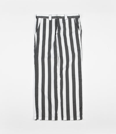 Dickies 873 Wide Stripe Work Pants - Charcoal Grey