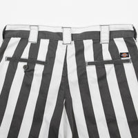 Dickies 873 Wide Stripe Work Pants - Charcoal Grey thumbnail