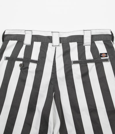 Dickies 873 Wide Stripe Work Pants - Charcoal Grey