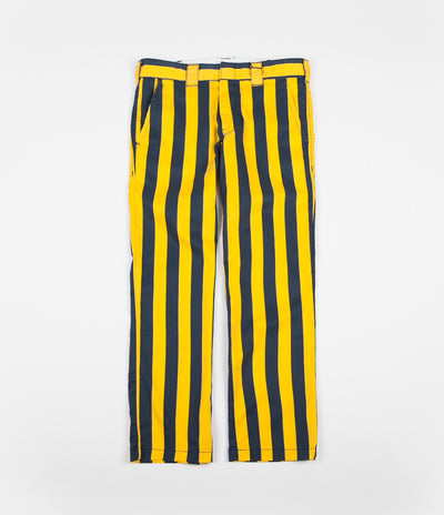 Dickies 873 Wide Stripe Work Pants - Custard