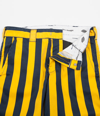 Dickies 873 Wide Stripe Work Pants - Custard