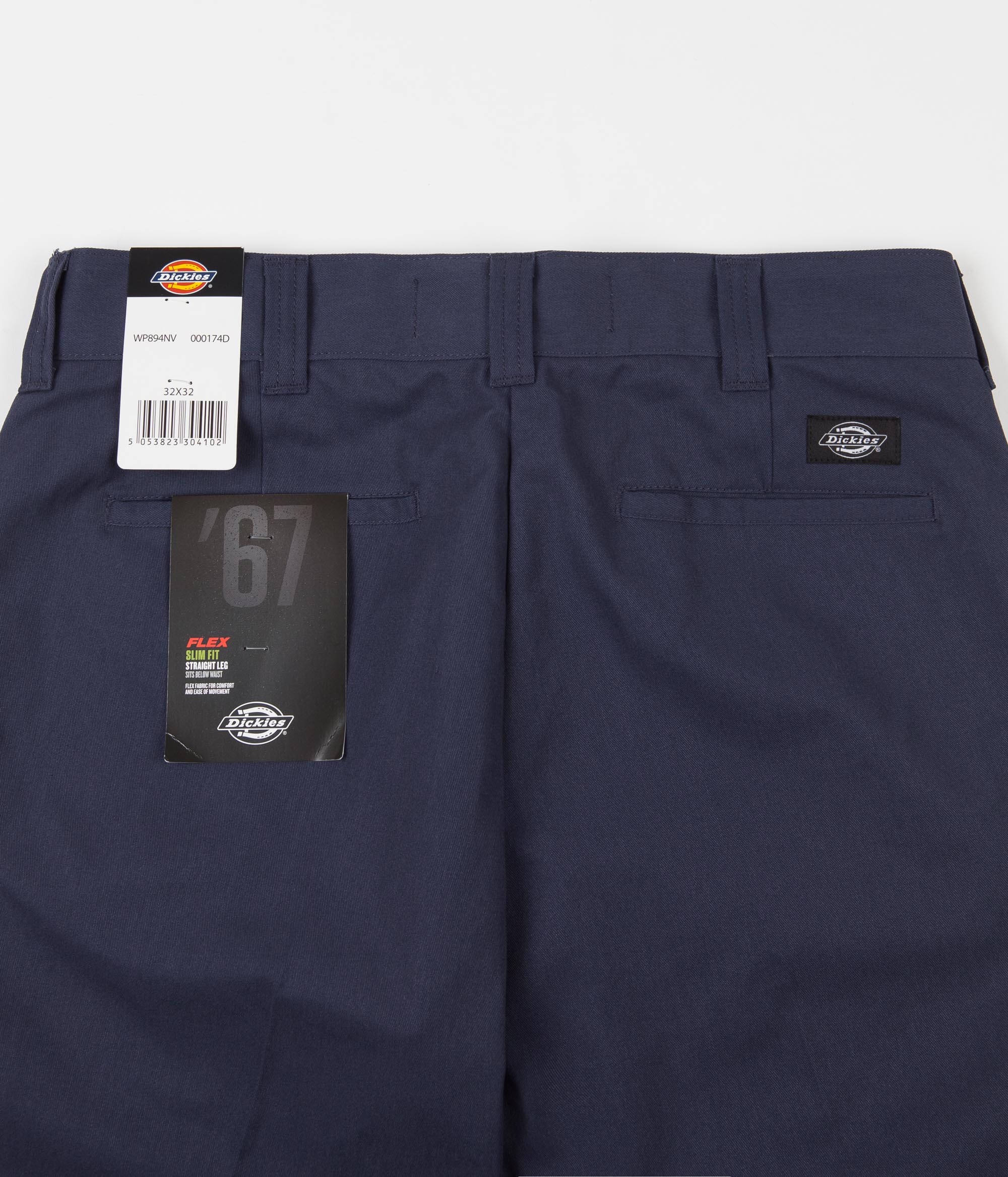 Dickies 894 Industrial Work Trousers - Navy Blue | Flatspot