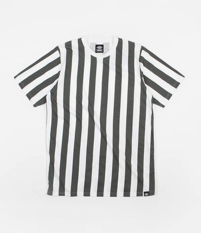 Dickies Cassville Wide Stripe T-Shirt - Charcoal Grey