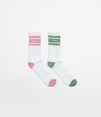 Dickies Chalkville Socks (2 Pair) - Dark Ivy