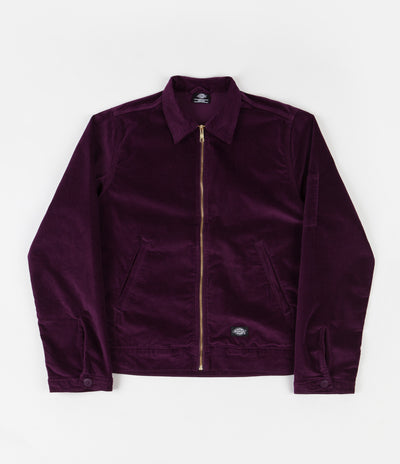 Dickies Garrison Velvet Jacket - Aubergine