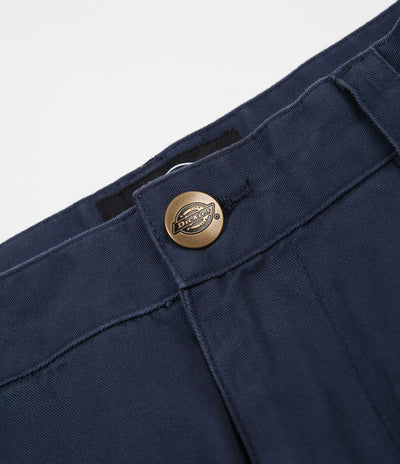 Dickies Jordanville Pleated Trousers - Navy Blue