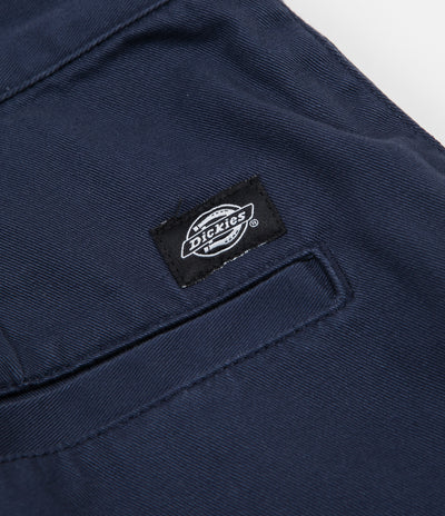 Dickies Jordanville Pleated Trousers - Navy Blue