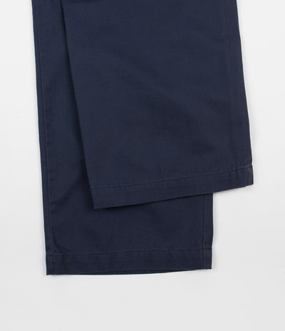 Dickies Jordanville Pleated Trousers - Navy Blue