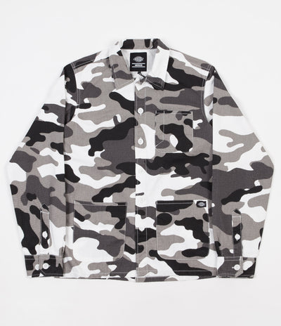 Dickies Kempton Shirt - White Camo