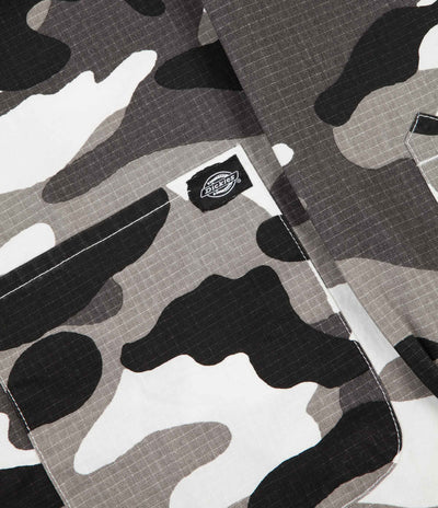 Dickies Kempton Shirt - White Camo