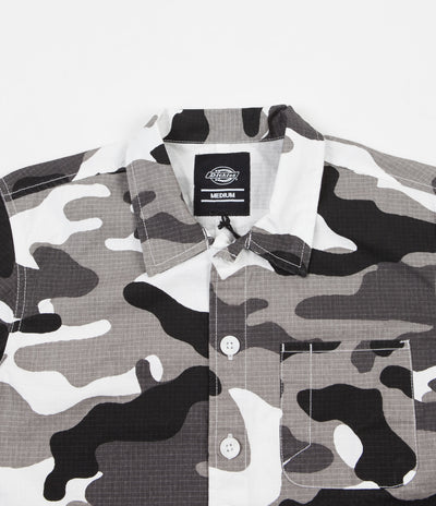 Dickies Kempton Shirt - White Camo