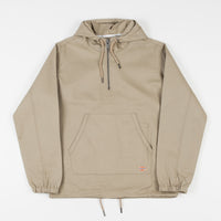 Dickies Kevil 1/4 Zip Hooded Jacket - Khaki thumbnail