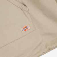 Dickies Kevil 1/4 Zip Hooded Jacket - Khaki thumbnail