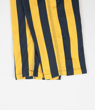 Dickies Livonia Wide Stripe Bib Overall - Custard