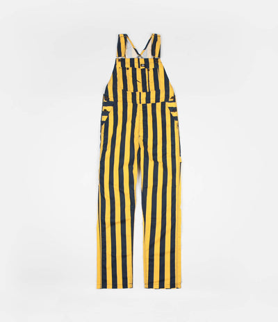 Dickies Livonia Wide Stripe Bib Overall - Custard