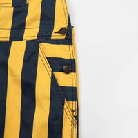 Dickies Livonia Wide Stripe Bib Overall - Custard thumbnail