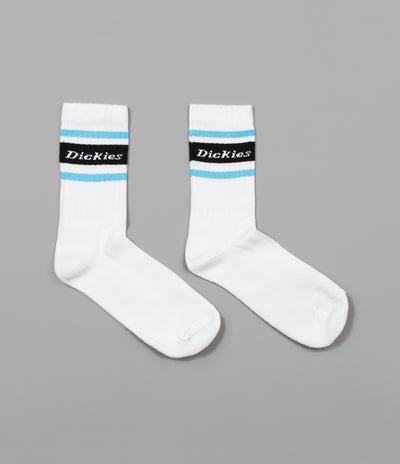 Dickies Madison Heights Socks 3 Pack - Flamingo / Ocean / Custard